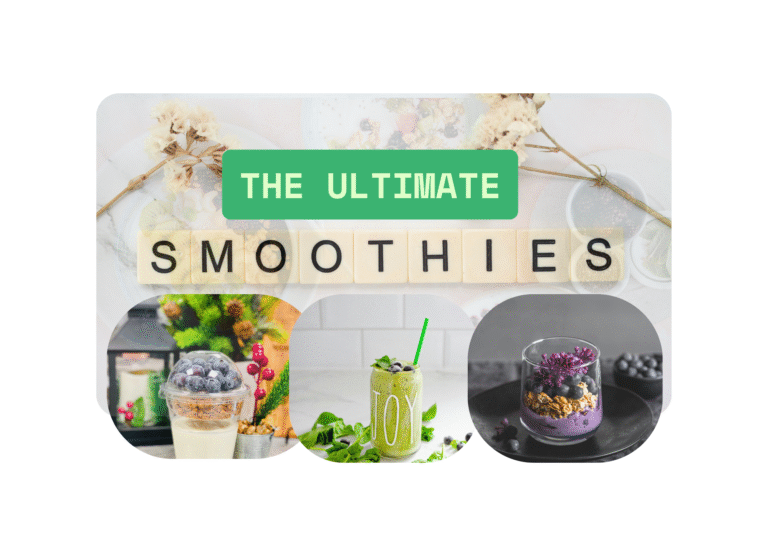 The Ultimate Smoothie Reset